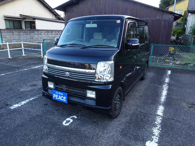 エブリイワゴン(スズキ) ＪＰターボリミテッド　リミテッド　ターボ　４ＷＤ　Aftermarketオーディオ　Ｂｌｕｅｔｏｏｔｈ　ＥＴＣ　シートヒーター　ミラーヒーター　ＬＥＤヘッドライト 中古車画像