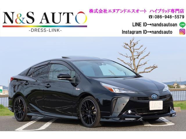 トヨタ プリウス Ａプレミアム　ＴＲＤエアロ　ＴＲＤ１８ｉｎホイール　サンルーフ