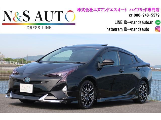 プリウス(トヨタ) Ａプレミアム　４ＷＤ　寒冷地仕様　四駆　モデリスタエアロ　サンルーフ　本革シート 中古車画像