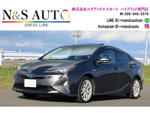 Ａプレミアム　４ＷＤ　四駆　サンルーフ　トムス１８ｉｎホイール　本革シート　シートヒーター　純正ナビ　バックカメラ　ＥＴＣ　Ｂｌｕｅｔｏｏｔｈ　レーダークルーズ　ＨＵＤ　クリアランスソナー　安全装備搭載