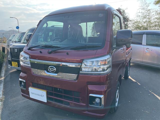 ジャンボエクストラ　・禁煙車　４ＷＤ　軽トラック　ＣＶＴ　衝突被害軽減システム　クリアランスソナー　スマートキー　アイドリングストップ　電動格納ミラー　オートライト　ＥＳＣ　エアコン　パワーステアリング