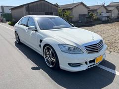 メルセデス・ベンツ　Ｓクラス　Ｓ５５０ロング　左ハンドル　ロリンザー２１インチアルミ　ロリンザー４本出しマフラー