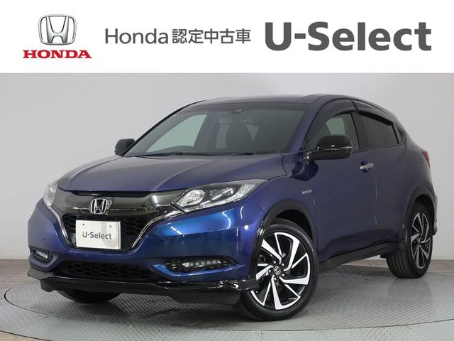 ヴェゼル(ホンダ) ハイブリッドＲＳ・ホンダセンシング　ＬＥＤ・フルセグ・メモリナビ・バックカメラ・純正ＡＷ・シートヒーター・ＥＴＣ　ＵＳＢ入力　サイドエアバック　ブレーキサポート　ＤＶＤ再生可能　Ｒカメラ 中古車画像