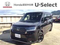 ステップワゴン e:HEVスパーダ デモカーUP・LED・フルセグ・メモリナビ・純正AW・後席モニター・ETC フルオートエアコン ESC シートヒータ キーフリー LEDヘッドランプ イモビ ABS リアカメラ スマートキ 3列シート 中古車画像