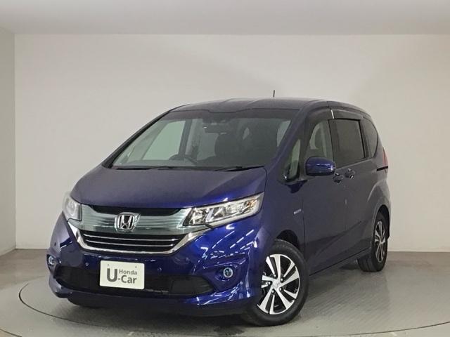 フリードハイブリッド(ホンダ) ハイブリッド・EX LED・フルセグ・メモリナビ・バックカメラ・純正AW・シートヒーター・ETC 地デジフルセグTV シ−トヒ−タ− リヤカメラ LEDライト フルオートエアコン ABS DVD再生可 ウォークスルー 中古車画像
