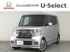 N-BOXカスタム G・ターボLパッケージ HID・ワンセグ・メモリナビ・バックカメラ・純正AW・両側電動ドア・ETC AUTOエアコン ナビTV Bカメ 横滑防止装置 PS PW ターボエンジン ECOモード 運転席エアバッグ ETC付き 中古車画像