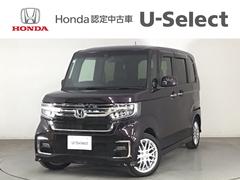 N-BOXカスタム Lターボ LED・フルセグ・メモリナビ・バックカメラ・純正AW・シートヒーター・ETC 地デジチューナー 衝突軽減ブレーキサポート LEDヘッドライ ターボエンジン PS カーテンエアバック エアバック USB 中古車画像