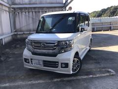 N-BOXカスタム GSSパッケージ HID・衝突軽減ブレーキ・メモリナビ・バックカメラ・純正AW・両側電動ドア 両側パワ-スライドドア TVナビ スマ-トキ- Bカメ エアコン ESC A-STOP パワーウィンドウ DVD ABS 中古車画像