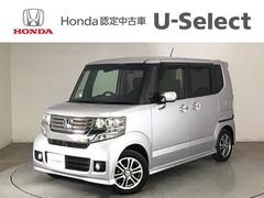 N-BOXカスタム GSSパッケージ HID・フルセグ・メモリナビ・バックカメラ・純正AW・両側電動ドア・ETC 両側パワ-スライドドア TVナビ スマ-トキ- Bカメ ETC付き エアコン ESC A-STOP パワーウィンドウ DVD 中古車画像