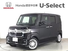 N-BOXカスタム Lターボ LED・フルセグ・メモリナビ・バックカメラ・純正AW・シートヒーター・ETC 地デジチューナー 衝突軽減ブレーキサポート LEDヘッドライ ターボエンジン PS カーテンエアバック エアバック USB 中古車画像