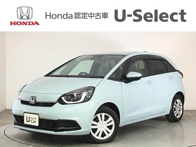 フィット(ホンダ) ｅ：ＨＥＶホーム　レンタＵＰ・ＬＥＤ・ホンダＣＯＮＮＥＣＴ・メモリナビ・バックカメラ・ＥＴＣ　前後誤発進抑制機能　クリソナ　助手席エアバッグ　運転席エアバッグ　シートヒーター　ＬＥＤライト　ＵＳＢ接続　ＡＢＳ　キーレス 中古車画像