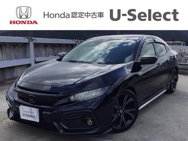 シビック(ホンダ) ハッチバック　ＬＥＤ・フルセグ・メモリナビ・バックカメラ・純正ＡＷ・シートヒーター・ＥＴＣ　追突軽減ブレーキ　盗難防止装置　Ｂモニター　横滑防止　シートヒーター付き　ＬＥＤライト　フルセグＴＶ　スマートキー　ＡＡＣ 中古車画像