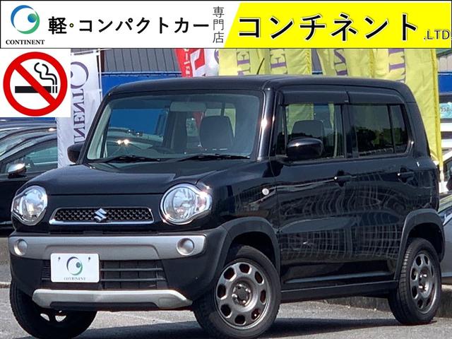 スズキ ハスラー Ｇ　社外ＣＤデッキ　Ｂｌｕｅｔｏｏｔｈ　ＵＳＢ入力　キーレス　シートヒーター　ＡＡＣ　電格ミラー　レベライザー　５ＭＴ　ＰＶガラス　ＩＳＯＦＩＸ　助手席アンダー収納