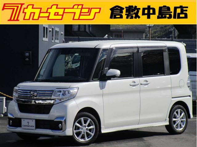 ダイハツ タント ウェルカムシートカスタムＸ　トップエディションＳＡＩＩＩ　ウェルカムシート純正８型ナビ　フルセグＴＶ