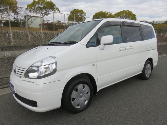 セレナ(日産) Ｖ−Ｇ　ワンオーナー　ＥＴＣ　両側スライドドア　キーレスエントリー　電動格納ミラー　３列シート 中古車画像