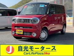 スズキ　ワゴンＲスマイル　ハイブリッドＸ　４ＷＤ　両側電動スライドドア　クリアランスソナー