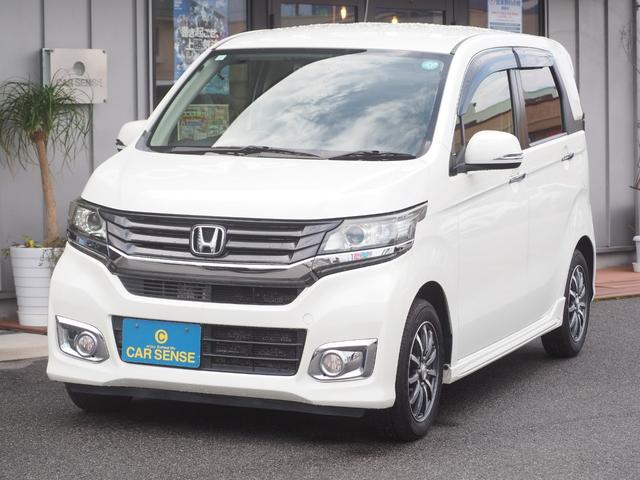 Ｎ−ＷＧＮカスタム(ホンダ) Ｇ　Aftermarketナビ　ＴＶ　バックカメラ　プッシュスタート　スマートキー　アルミホイール 中古車画像