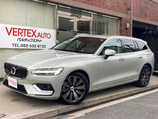 Ｖ６０(ボルボ) Ｂ５　インスクリプション　白革　全周囲カメラ　ドラレコ　バーチライト　純正ナビＴＶ 中古車画像