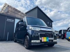 タント カスタムXリミテッド スマートキー パワースライドドア ETC バックカメラ 新品タイヤ ナビ テレビ CD SD ミュージックサーバー オートエアコン HID ベンチシート 衝突安全ボディ 新品タイヤバッテリー付き 中古車画像