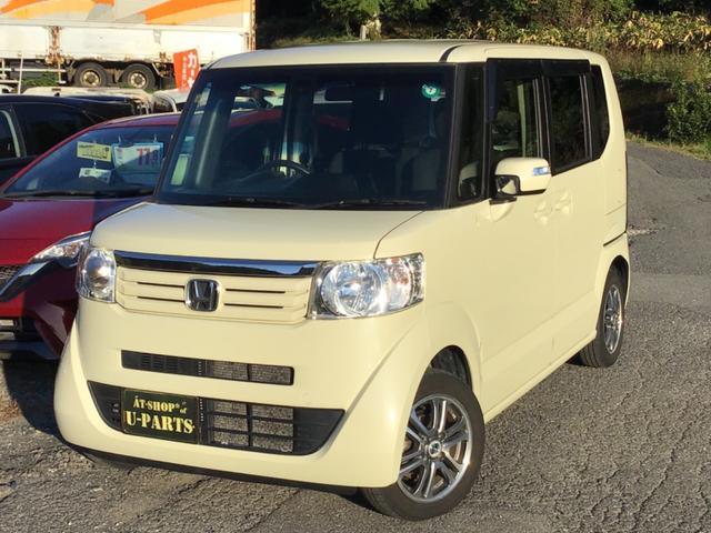 Ｎ－ＢＯＸ Ｇ　ＳＳパッケージ　ＣＴＢＡ軽減ブレーキ．左右パワースライドドア．横滑り防止・プッシュスタート．スマートキー・フルオートエアコン・ＵＳＢ．ＡＵＸ・アイドリングＳＴ．アルミ（1枚目）