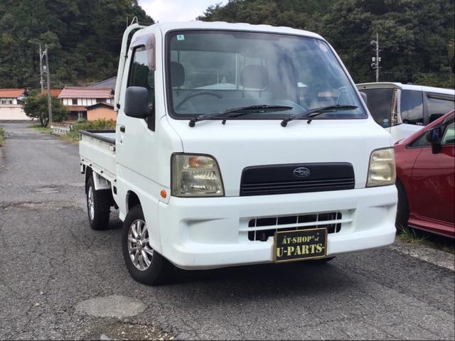 サンバートラック(スバル)  マニュアル.切替4WD  .エアコン.Aftermarketアルミ.スタッドレス 中古車画像