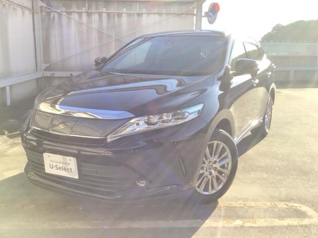 ハリアー(トヨタ) プレミアム　ＬＥＤ・フルセグ・メモリナビ・ＤＶＤ・バックカメラ・純正ＡＷ・ＥＴＣ　クルーズＣ　Ｂカメラ　電動パワーシート　ＬＥＤライト　横滑り防止機能　オートエアコン　Ａストップ　エアバッグ　パワーウィンドウ 中古車画像