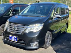 セレナ ハイウェイスターS-HVアドバンスドセーフティパック 衝突被害軽減システム 全方位カメラ クリアランスソナー TVナビ Bluetooth ETC 後席モニター 3列シート ダブルエアコン 両側電動スライドドア オートクルーズコントロール 中古車画像