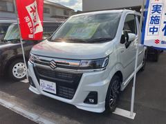 ワゴンRカスタムZ ハイブリッドZX クリアランスソナー オートクルーズコントロール レーンアシスト 衝突被害軽減システム オートライト LEDヘッドランプ スマートキー アイドリングストップ 電動格納ミラー シートヒーター ベンチシート 中古車画像