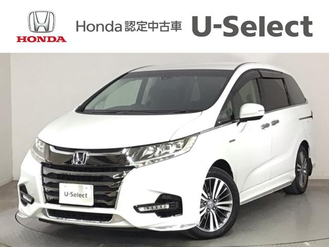 オデッセイハイブリッド(ホンダ) ハイブリッドアブソルート・ホンダセンシング　ＬＥＤ・フルセグ・メモリナビ・バックカメラ・純正ＡＷ・両側電動ドア・ＥＴＣ　サイドカーテンエアバック　リアカメラ　Ｐシート　フルオートエアコン　ＡＢＳ　キーレス　ＶＳＡ　Ｗエアバッグ　ＬＥＤライト 中古車画像