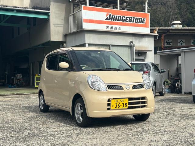 日産 モコ Ｅ　ＦＯＵＲ　フルタイム４ＷＤ　タイミングチェーン　キーフリー　福山ナンバー即納