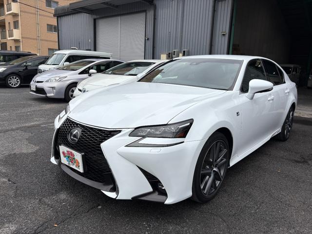 ＧＳ(レクサス) ＧＳ４５０ｈ　Ｆスポーツ　ワンオーナー／プリクラッシュセーフティ／三眼ヘッドライト／バックカメラ／ＢＳＭ／前席シートヒーター・ベンチレーション／ステアリングヒーター／レーダークルーズコントロール／電動リアウィンドウシェード 中古車画像