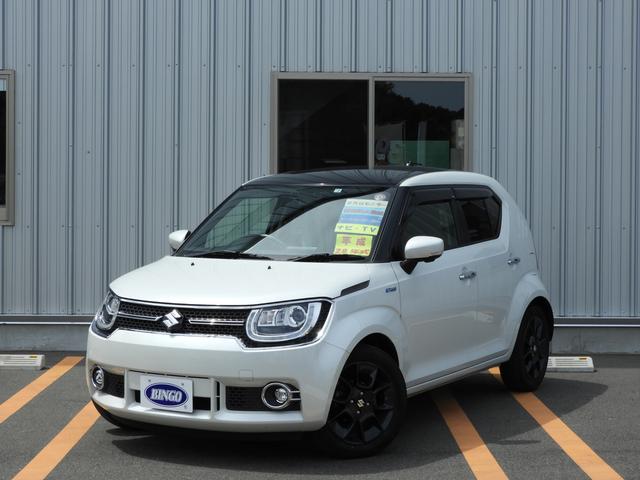 ハイブリッドMX アイドリングストップ プッシュスタート シートヒーター 盗難防止装置 4WD(1枚目)
