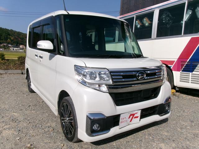 タント(ダイハツ) カスタムＲＳ　フルセグナビ　バックカメラ　ドライブレコーダー　ＥＴＣ　両側パワースライドドア　４ＷＤ 中古車画像