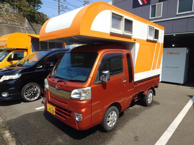 ジャンボスタンダード　トリパルキャンピングカー　ロングバンク　ソファー　折り畳みテーブル　外部電源