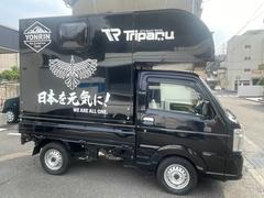 キャリイトラック  トリパル キャンピング 走行充電 ソーラーパネル 100ahバッテリー 外部電源 アクリル窓 中古車画像