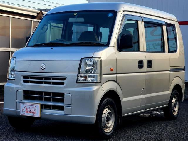 エブリイ(スズキ) ＰＡ　エアコン　パワステ　５速ＭＴ　ＦＭ／ＡＭラジオ　フロントゴムマット　バイザー 中古車画像