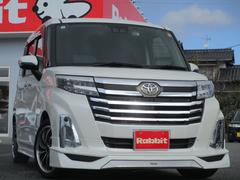 ルーミー カスタムG /ディーラーSDナビ/フルセグTV/バックカメラ/ブレーキサポート/レーンキーピング/両側パワースライドドア/社外16インチAW/モデリスタフルエアロ/ 中古車画像