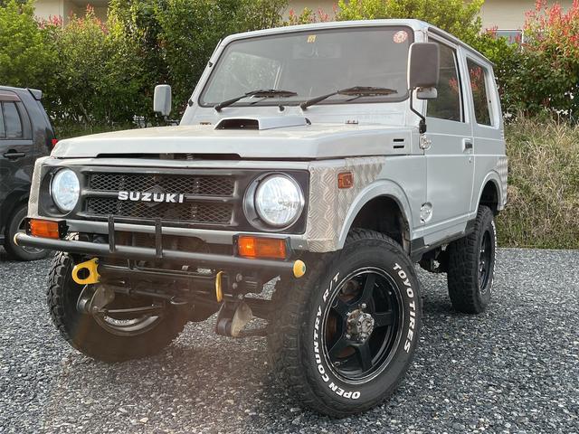 ジムニー(スズキ) ワイルドウインドリミテッド　構造変更済み（緩衝装置）　４ＷＤ　ＭＴ　アルミホイール 中古車画像