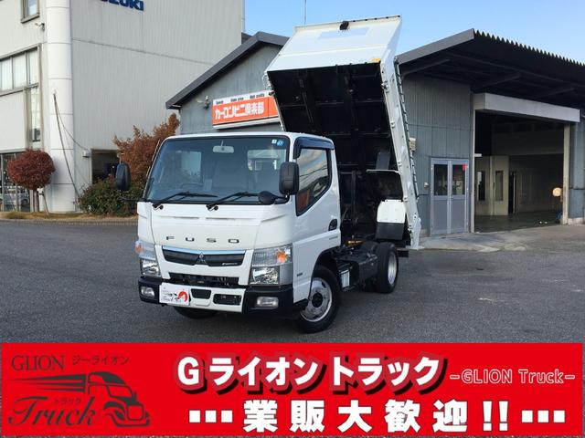 三菱ふそう キャンター ４ＷＤ　２ｔ積　極東製全低床ダンプ　ＤＤ０２−３１