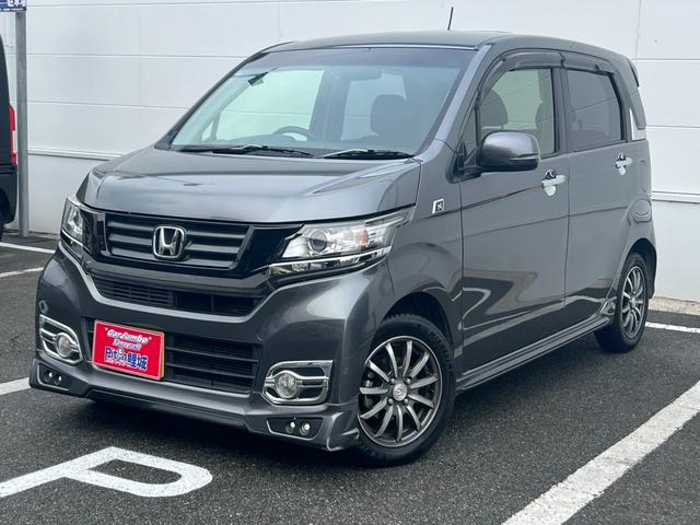 Ｇ・ターボパッケージ　禁煙車　フロントエアロ　社外ナビ　バックカメラ　社外マフラー　ドライブレコーダー　ハーフレザーシート