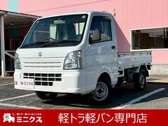 キャリイトラック  ETC パワステ ABS 運転席エアバック 助手席エアバック エアコンクーラー アオリプロテクター トリイプロテクター ヘッドライトレベライザー フロアマット ドアバイザー スペアタイヤ 中古車画像