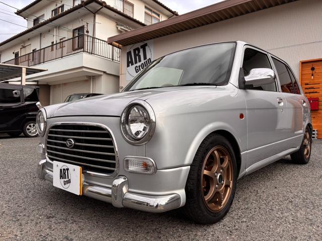 ミラジーノ ジーノ　パナソニックＲＥＯ５Ｄナビ　フルセグＴＶ　ブリッツフルタップ車高調　外アルミホイール（1枚目）