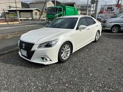 クラウンハイブリッド アスリートS ETC オートクルーズコントロール ナビ アルミホイール オートライト HID CVT スマートキー 電動格納ミラー 盗難防止システム パワーシート USB 衝突安全ボディ ABS ESC エアコン 中古車画像