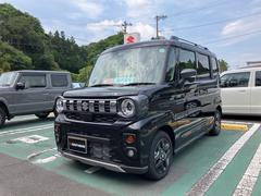 スペーシアギア ハイブリッドXZ インテリキー アイドリングストップ エアバック 横滑り防止装置 セキュリティ パワステ オートエアコン キーレス 衝突安全ボディ 誤発信抑制機能 中古車画像