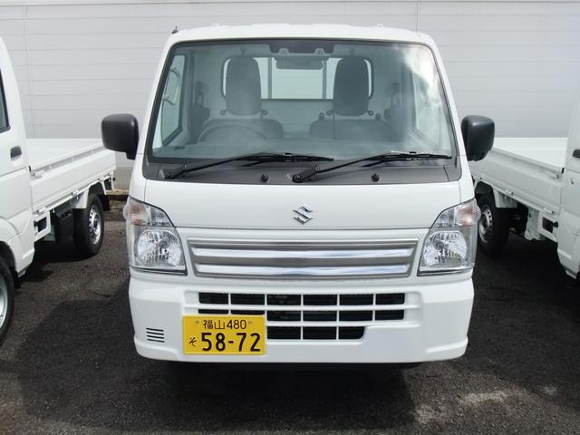 ＫＣエアコン・パワステ農繁仕様　パートタイム４ＷＤ　デフロック付き　キーレスエントリー　パワーウィンドウ　スズキ・セーフティ・サポート　届出済未使用車