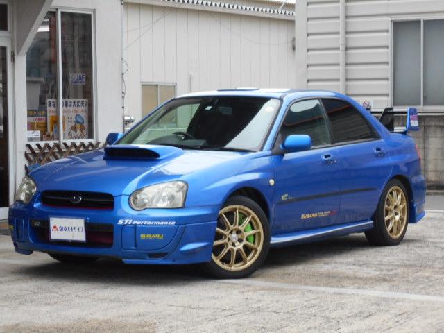 スバル インプレッサ ＷＲＸ　ＳＴｉ　２００３　Ｖリミテッド　５５５台限定車☆専用エアロ☆修復歴無し☆タイベル交換済み☆