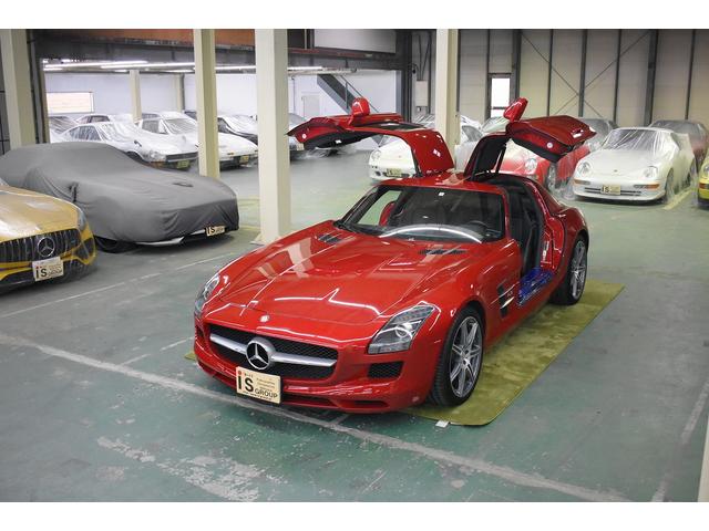 ＳＬＳ ＡＭＧ(AMG) ベースグレード　整備記録簿７枚　保証書　整備手帳　取説　ディ―ラー車　フルセグＨＤＤナビＴＶ 中古車画像