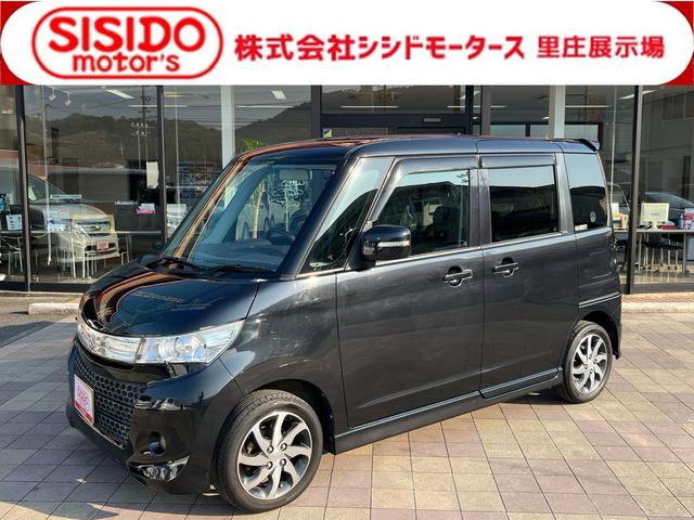 ＴＳ　社外ナビ　地デジ　両側パワースライドドア　スマートキー　プッシュスタート　ディスチャージライト　フォグランプ　ＥＴＣ　格納ミラー　ベンチシート　純正アルミ　衝突安全ボディー　Ｗエアバック　禁煙車