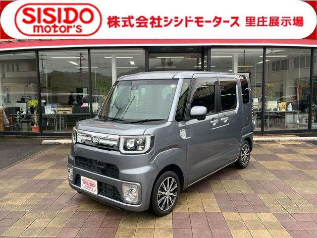 ウェイク(ダイハツ) ＧターボＳＡＩＩ　軽減ブレーキ　Aftermarketナビ　地デジ　Ｂｌｕｅｔｏｏｈ　バックモニター　オートエアコン　両側パワースライドドア　スマートキー　ＥＴＣ　ＬＥＤライト　フォグランプ　横滑り防止　純正アルミ　Ｗエアバック　禁煙車 中古車画像