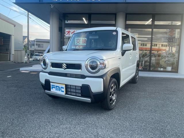 ハスラー ハイブリッドＧ　未使用車・メーカー保証継承付き・ハイブリッド・デュアルカメラブレーキサポート・ＬＥＤヘッドライト・アダプティブクルーズコントロール・スマートキー・人気のパールホワイト（1枚目）